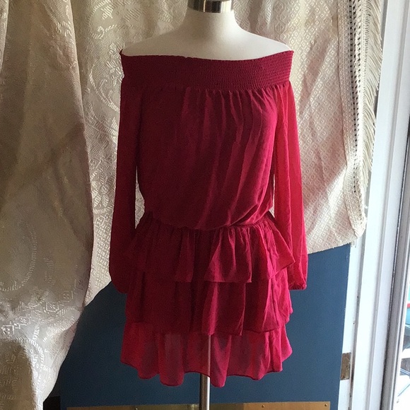 Michael Kors Dresses & Skirts - NWT Raspberry Michael Kors mini dress.